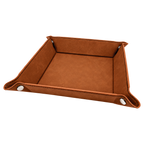 Rawhide leatherette valet tray ready to personalize with a name or monogram by Rise and Shine Gifts in Dothan, Alabama SHINE-VT-001
