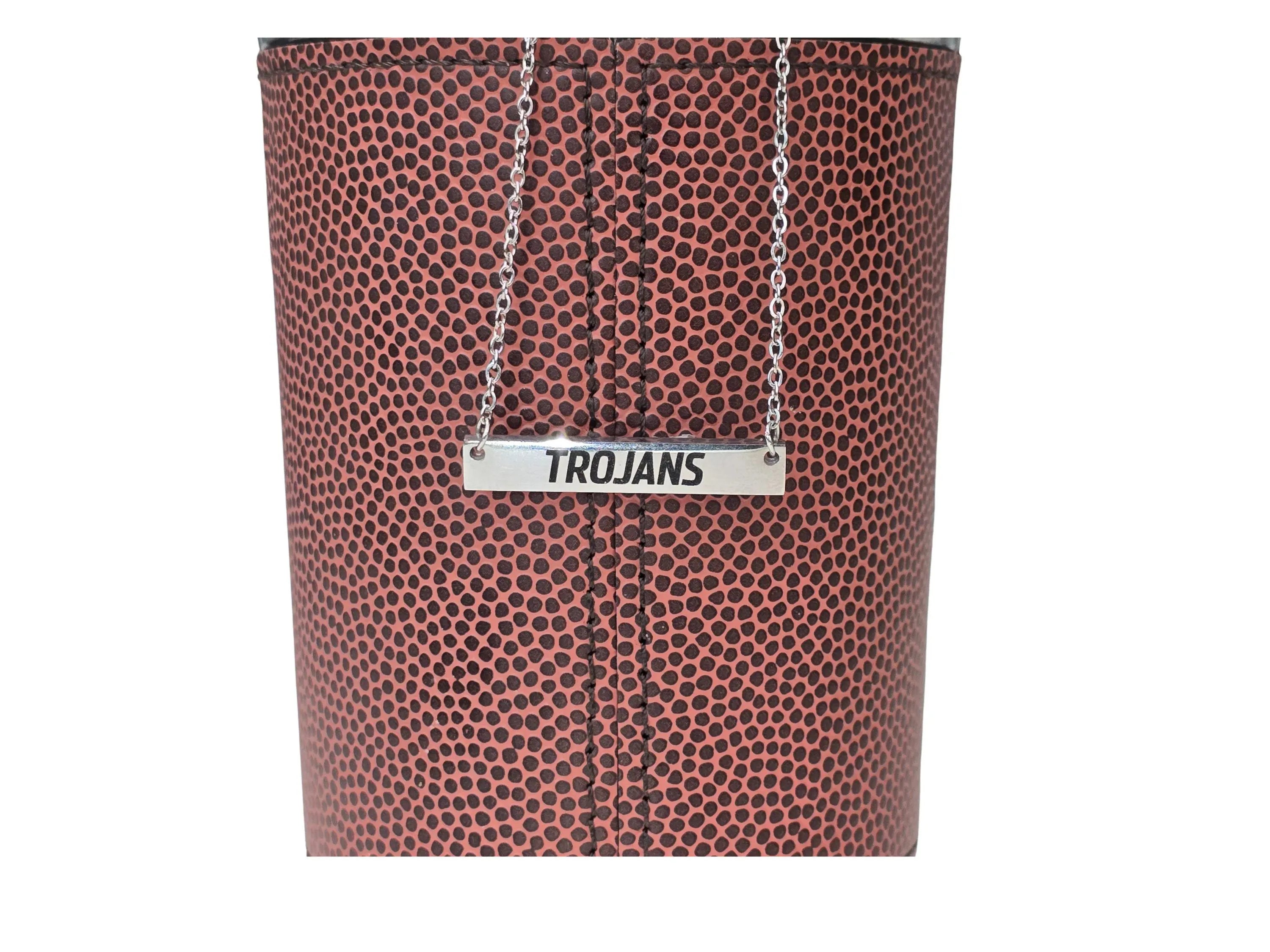 Troy University Bar Necklace Officially Licensed Stainless Steel Trojan Necklace